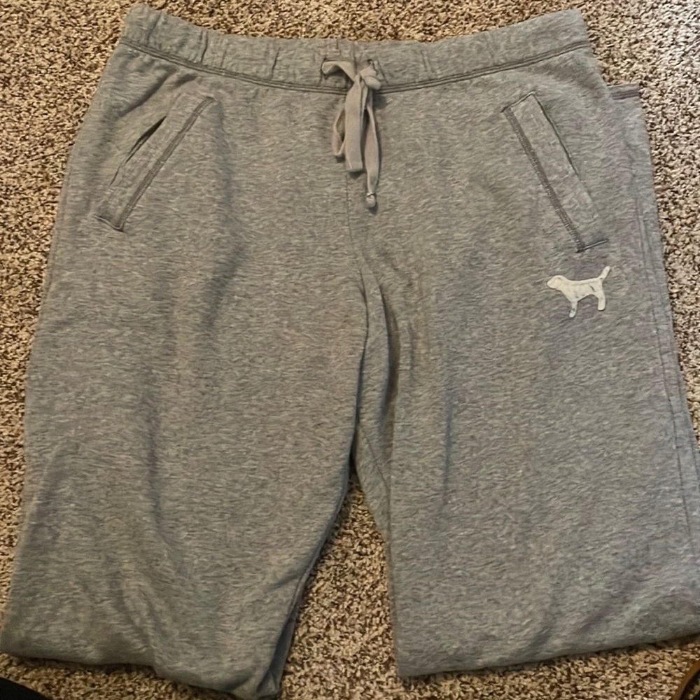 Love pink brand. Boyfriend sweatpants